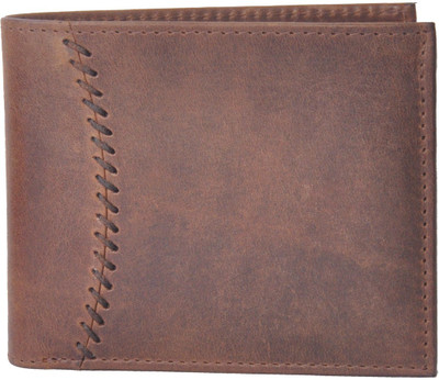 

Tamanna Men Brown Genuine Leather Wallet(6 Card Slots)