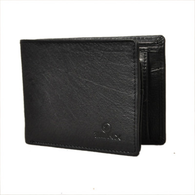 

Zenx Men Black Genuine Leather Wallet(6 Card Slots)