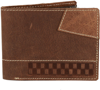 

WildHorn Men Brown Genuine Leather Wallet(3 Card Slots)