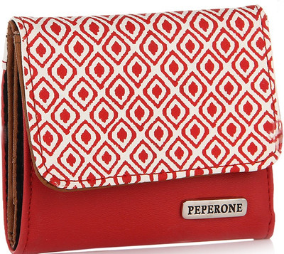 

Peperone Casual Red Clutch