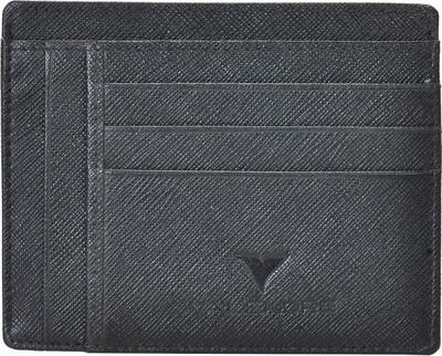 

VALENORE Men Black Genuine Leather Card Holder(10 Card Slots)