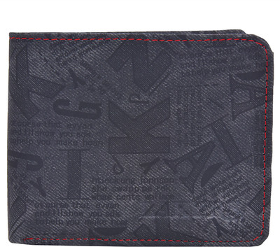 

Bagaholics Men Black Artificial Leather Wallet(4 Card Slots)