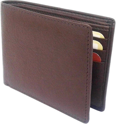 

REBECO Men Brown Artificial Leather Wallet(6 Card Slots), Brn