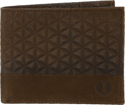

INLAY Boys Brown Genuine Leather Wallet(8 Card Slots)