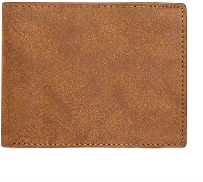 

Creative India Exports Men Tan Genuine Leather Wallet(10 Card Slots)