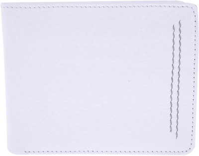 

Creative India Exports Men White Genuine Leather Wallet(9 Card Slots)