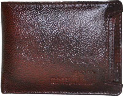 

My Bag Men Brown Genuine Leather Wallet(9 Card Slots)