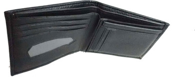 

Mode Men Black Artificial Leather Wallet(6 Card Slots)