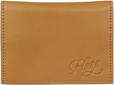 

Via Harp Men Beige Artificial Leather Wallet(4 Card Slots), Biege