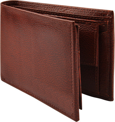 

Death by Color Men Brown Genuine Leather Wallet(8 Card Slots)