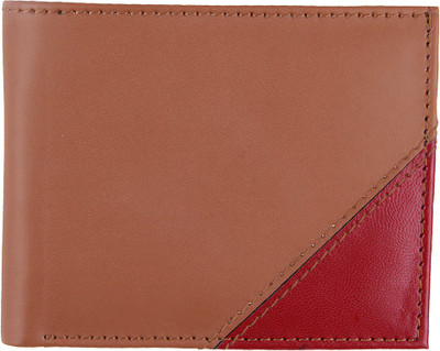 

AFRE Men Multicolor Artificial Leather Wallet(12 Card Slots), Tan