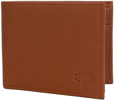 Fashion Guru Trading Men Tan Genuine Leather Wallet 5 Card Slots Fashion Guru Trading Wallets