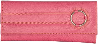 

Cuddle Women Casual Pink Fabric Wallet(4 Card Slots)