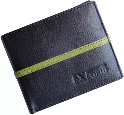 

eXcorio Men Brown Genuine Leather Wallet(7 Card Slots), Dark brown