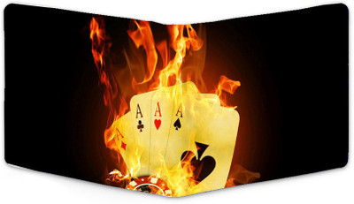 

Shoprider Men Multicolor Canvas, Genuine Leather Wallet(8 Card Slots)