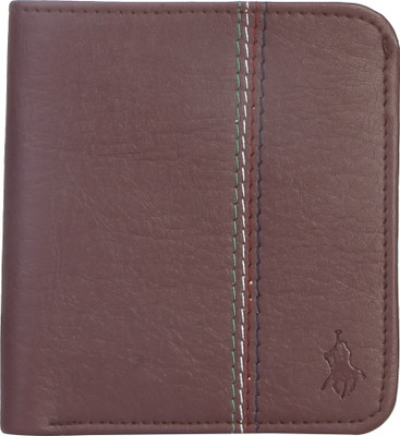

Royal County Of Berkshire Polo Club Men Brown Artificial Leather Wallet(3 Card Slots), Brown-02