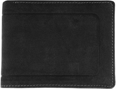 

Ananya Men Black Genuine Leather Wallet(6 Card Slots), Black-1026