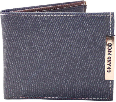 

Assashion Boys Blue Canvas Wallet(3 Card Slots)