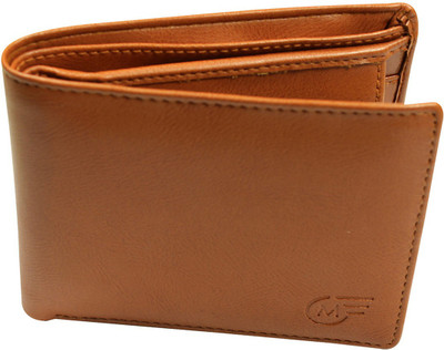 

The Purple Marke Men Brown Artificial Leather Wallet(3 Card Slots)