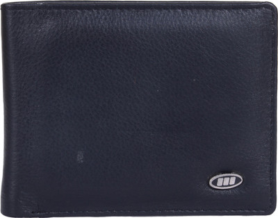 

Reezus Men Black Genuine Leather Wallet(5 Card Slots)