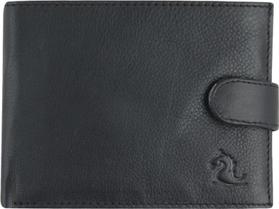 

Kara Men Black Genuine Leather Wallet(6 Card Slots)