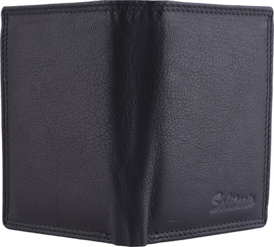 

Firstlook Men Black Genuine Leather Wallet(8 Card Slots)
