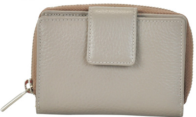 

VALENORE Women Casual Grey Genuine Leather Wallet(9 Card Slots), Light grey