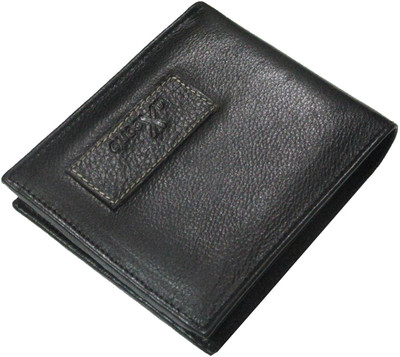 

eXcorio Men Black Genuine Leather Wallet(8 Card Slots)
