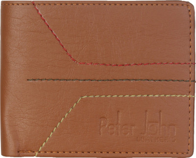 

Peter John Leather's Men Tan Artificial Leather Wallet(3 Card Slots)