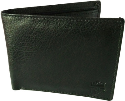 

REZA PELLIS Men Black Artificial Leather Wallet(5 Card Slots)