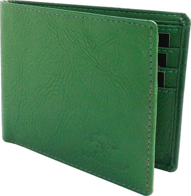

NUKAICHAU Boys Green Artificial Leather Wallet(6 Card Slots)