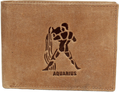 

Garri Men Tan Genuine Leather Wallet(8 Card Slots)