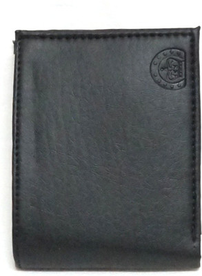 

Roylsace Boys Black Artificial Leather Wallet(2 Card Slots)