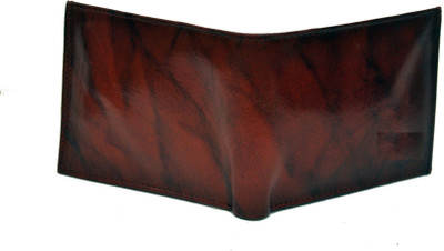

NoVowels Men Brown Genuine Leather Wallet(10 Card Slots)