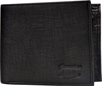 

Priya Shop Men Black Genuine Leather Wallet(5 Card Slots)