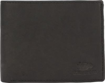 

Ananya Men Black Genuine Leather Wallet(9 Card Slots), Black-503