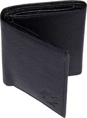 

HAPTIC Men Black Artificial Leather Wallet(8 Card Slots)