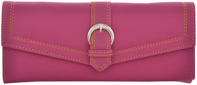 

Cuddle Girls Casual, Formal, Travel, Trendy Multicolor Fabric Wallet(4 Card Slots), Pink