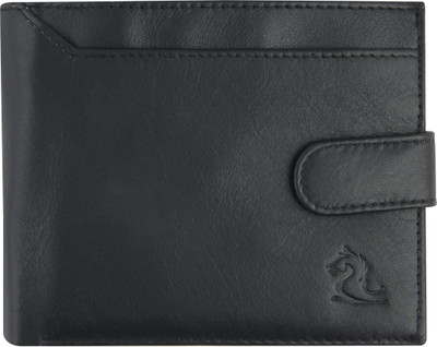 

Kara Men Black Genuine Leather Wallet(8 Card Slots)