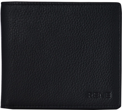 

Rene Men Black Genuine Leather Wallet(3 Card Slots)
