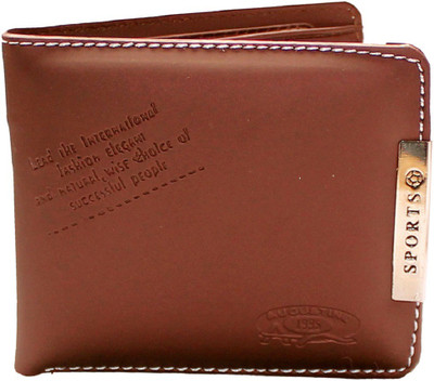

Assashion Boys Beige Artificial Leather Wallet(3 Card Slots), Coffee brown