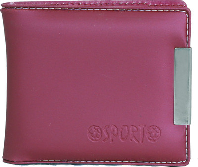 

Kshipra Fashion Boys Pink Artificial Leather Wallet(11 Card Slots)