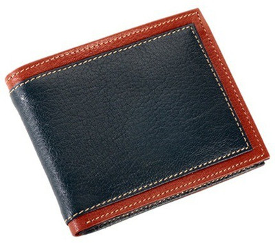 

Borse Men Multicolor Genuine Leather Wallet(6 Card Slots)