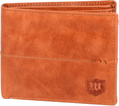 

Woodland Men Tan Genuine Leather Wallet(8 Card Slots)