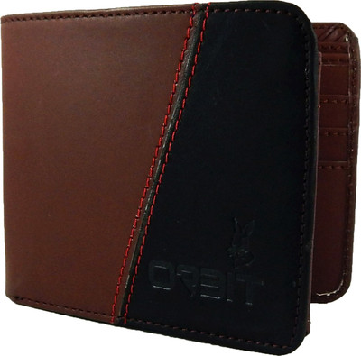 

Orbit Men Brown, Black Genuine Leather Wallet(8 Card Slots), Black;brown