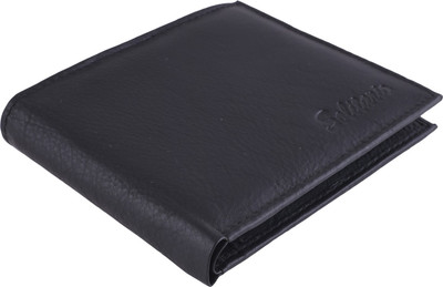 

Firstlook Men Black Genuine Leather Wallet(7 Card Slots)