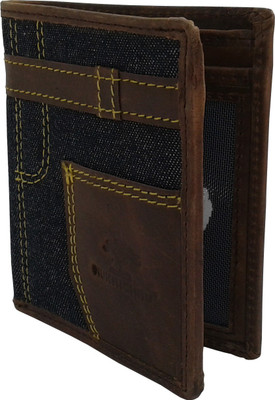 

NUKAICHAU Men Multicolor Genuine Leather Wallet(8 Card Slots)