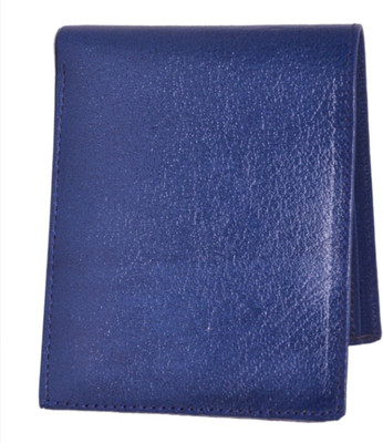 

Fashion ALW Men Blue Genuine Leather Wallet(11 Card Slots)