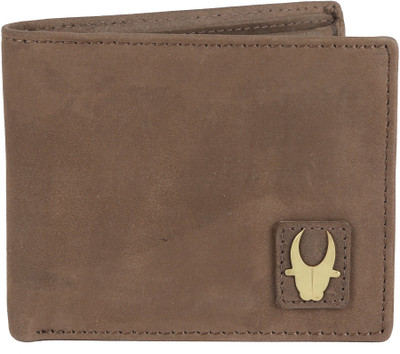 

WildHorn Men Brown Genuine Leather Wallet(3 Card Slots)