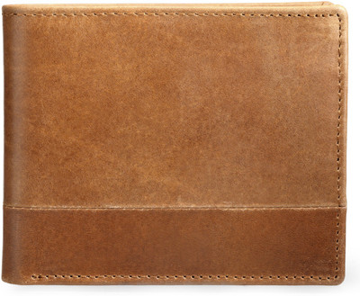 

Teakwood Men Casual Tan Genuine Leather Wallet(2 Card Slots), Brown